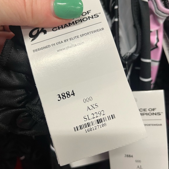 NWT GK Enchantress Tank gymnastics tumbling dance Leotard Style #3884 - Picture 10 of 14